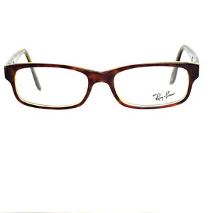 Ray-Ban RB5187 2443 Tortoise Rectangle Eyeglasses 52-16 140 H19149